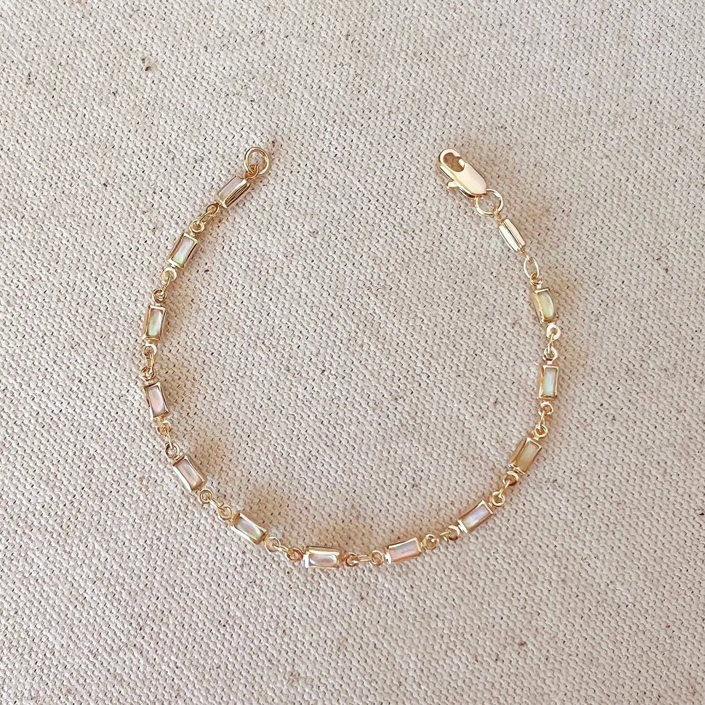 Goldfi | Oaplite Bracelet , gold filled