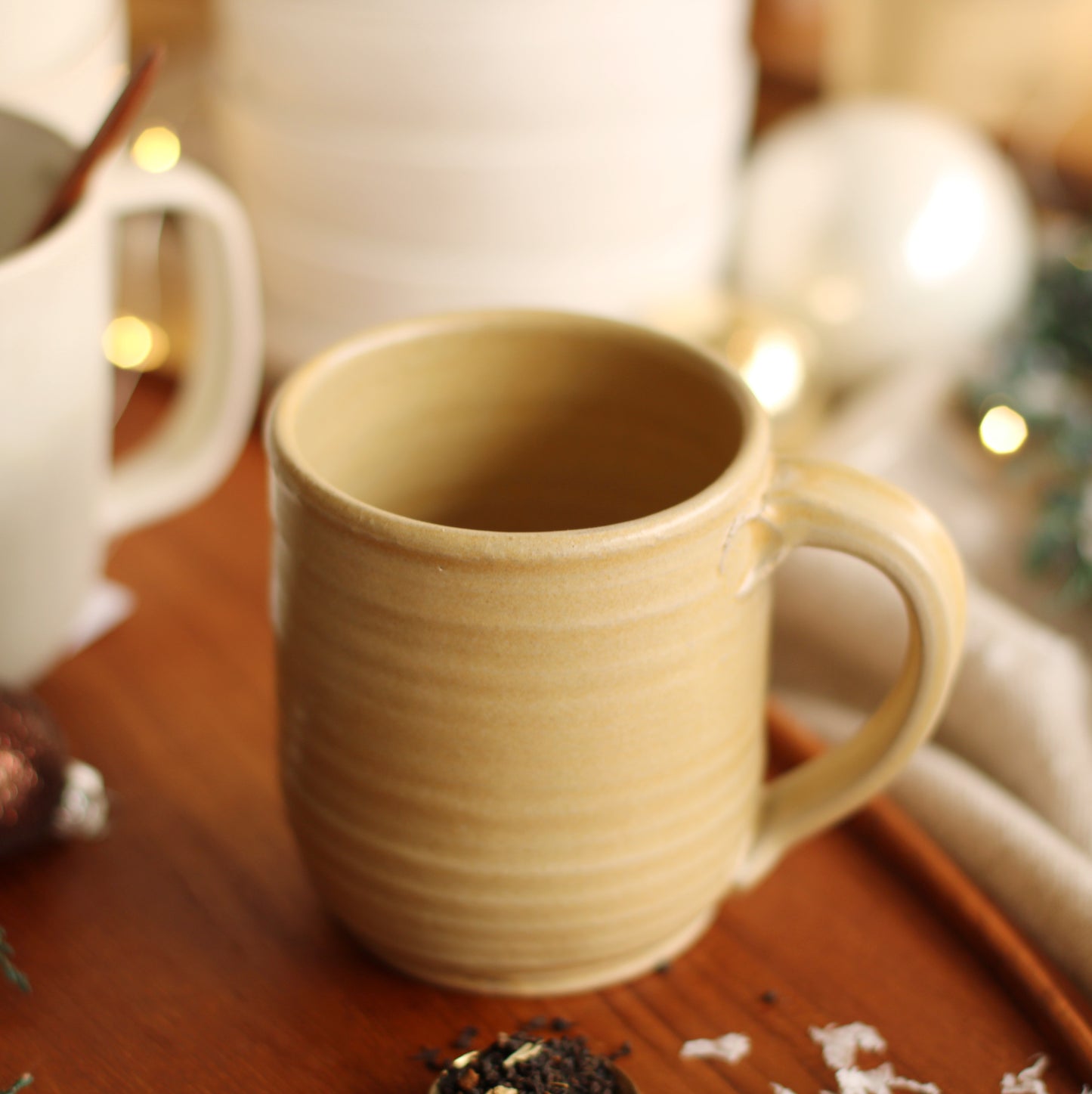 Green Road Pottery | Dune Glaze coffee mug