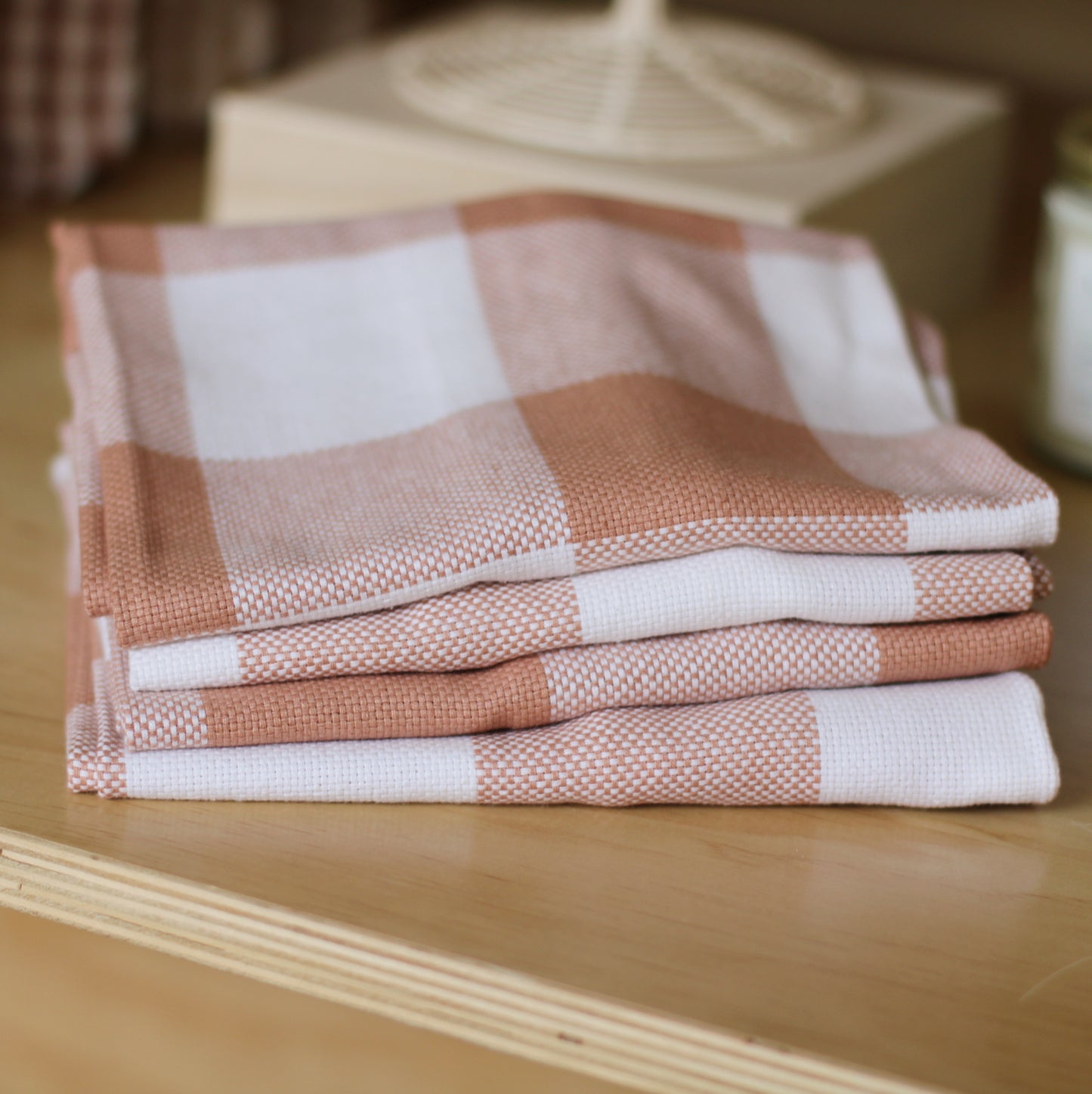 Foreside Home & Garden | Gingham Tea Towels, choose color