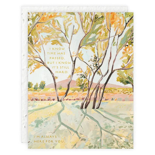 Seedlings | In the Shade - Sympathy Card