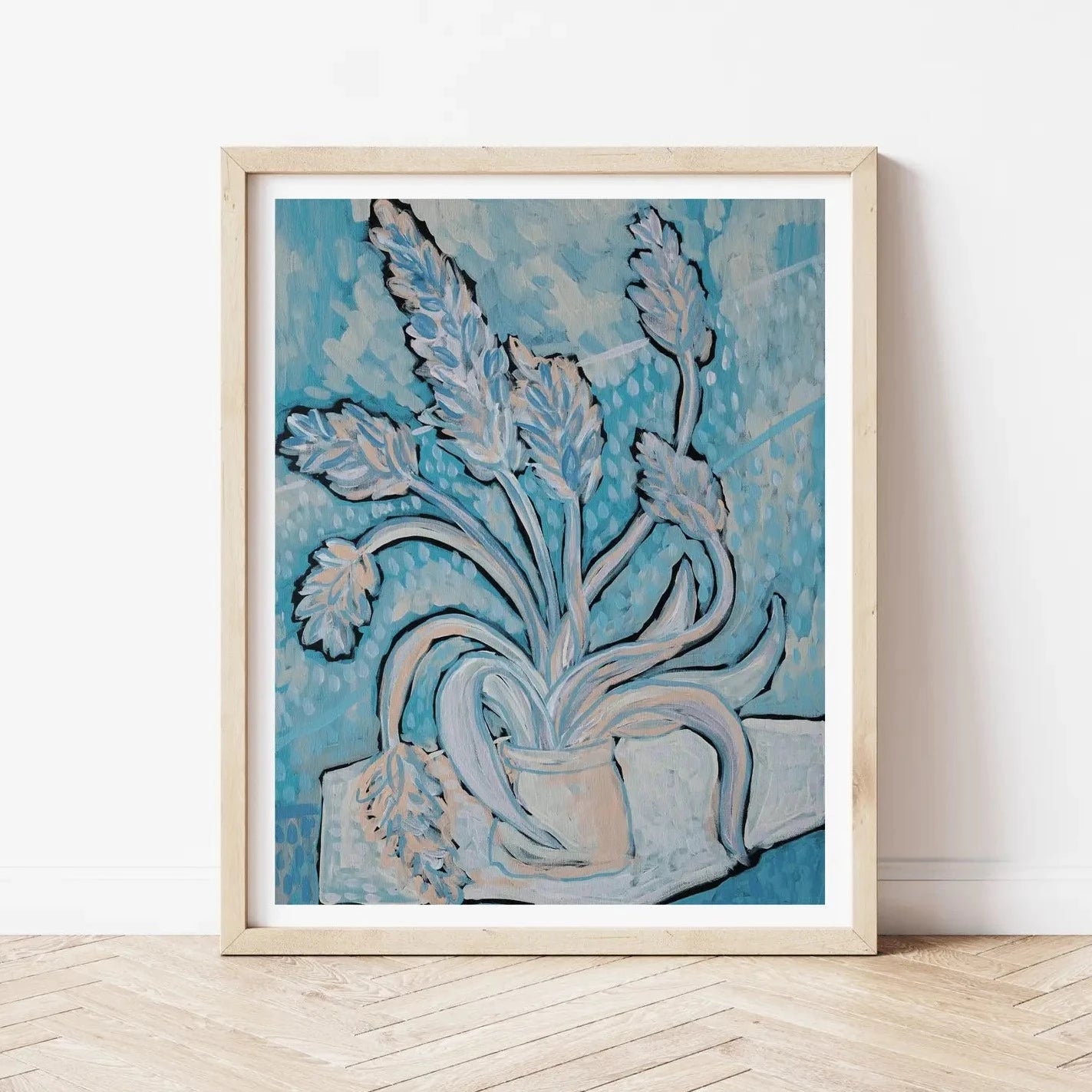 El Baker Art | Matisse Inspired Floral Print 8x10
